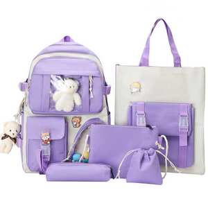 Mochila Escolar Ligera de Nailon de Gran Capacidad, Impermeable, para Viajes, Deportes, Portátil, con Bolsa para Zapatos, para Hombre y Mujer, Forro de Poliéster - Product Image 3