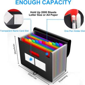 YS PP Présentation <span class=keywords><strong>Dossier</strong></span> Organisateur Documents <span class=keywords><strong>Projet</strong></span> Poches Bureau PocketFile Transparent En Plastique Fichier <span class=keywords><strong>Dossier</strong></span> Manches Fichier En Forme De L - Product Image 2
