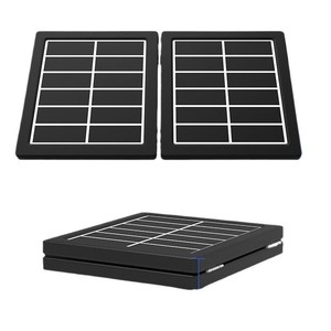 Wholesale Folding Charger 12W <b>Solar</b> <b>Panel</b> with IPX6 Waterproof Protection and 1 to 3 <b>Cable</b> Design for Outdoor Farm Field Use - Product Image 1
