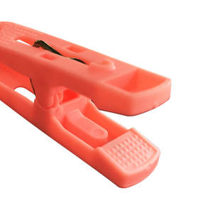 Pinces à linge en plastique légères de type crochet, forme rectangulaire, organisateur de vêtements domestique, quantité de 2500 par carton - Product Image 3