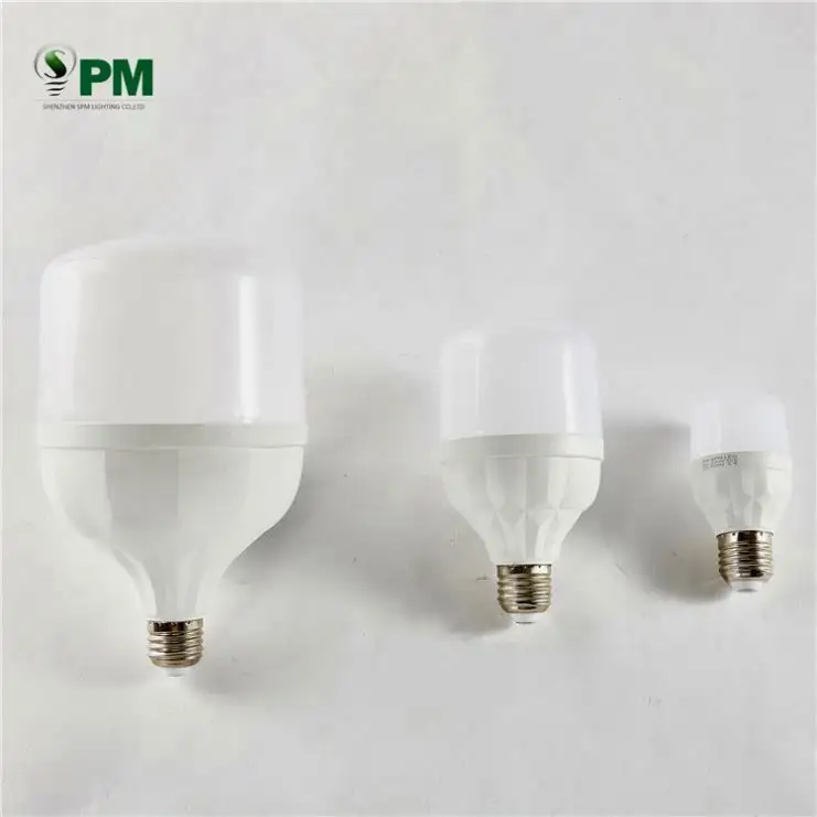 Tiết Kiệm Năng Lượng Nhà T Hình Dạng Vua Hat Led Bóng Đèn 5W 10W 15W 20W 30W 40W 50W 220V AC85-265V E27 B22 Bóng Đèn Ánh Sáng