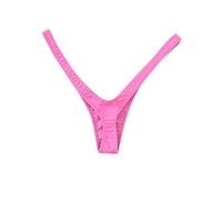Nouvelle collection été 2026 : Culottes string micro bikini taille basse pour femme, 8 couleurs unies, coupe haute, pour maillots de bain