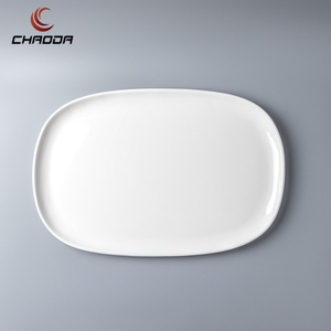 Assiettes de buffet en porcelaine personnalisées pour hôtel, vaisselle de luxe en céramique, grande taille 22,5 pouces, assiettes à dîner pour restaurant - Product Image 1