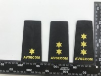 Épaulettes d'Épaules Personnalisées Broderie Tissu Uniforme de Sécurité Compagnie Aérienne et Pilote à Vendre