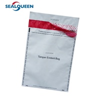Sac de transport en plastique opaque avec logo personnalisé sac de sécurité inviolable avec preuve de verrouillage sac d'argent en espèces