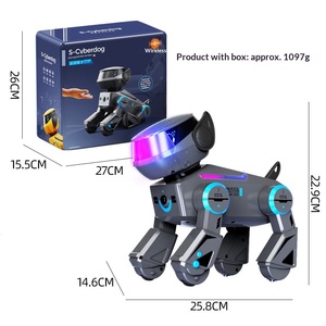 Chien robot interactif télécommandé transfrontalier, programmable, avec contrôle vocal, détection tactile et suivi intelligent - Product Image 4
