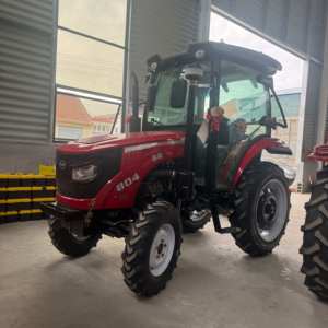 Fabricado en China, superventas, 70HP, 80HP, 90HP, 4WD con cabina y toma de fuerza, ideal para aplicaciones agrícolas y en huertos. - Product Image 2