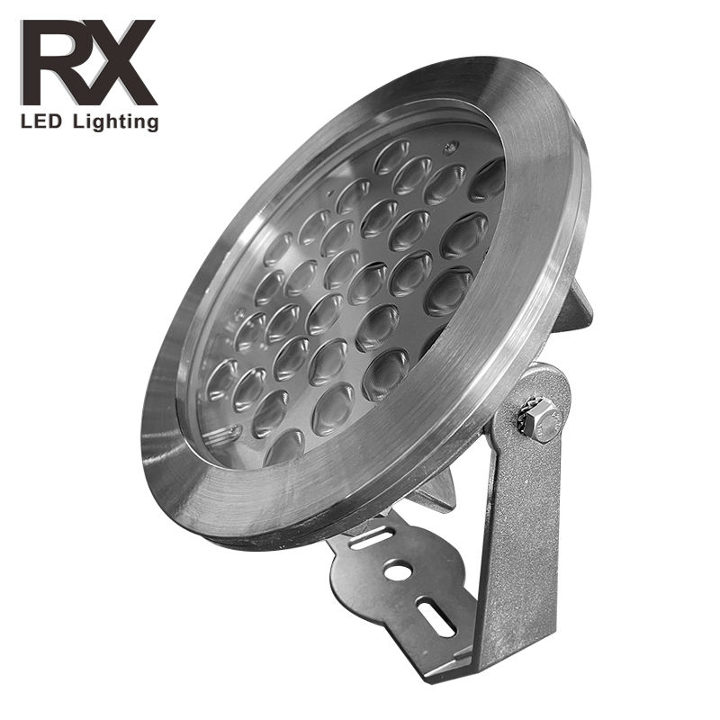 IP68 Waterproof Stainless Steel Pool Lights with RGB DMX LED and CRI80 Dimming