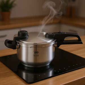 Casserole à pression Elo Mistral 6L en acier inoxydable de qualité supérieure avec poignée de sécurité - Product Image 3