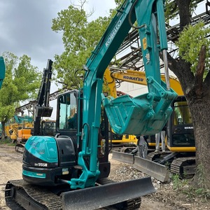 Excavadora de orugas hidráulica Kobelco SK55, modelo 2021 0,2, Cubo de M, peso operativo 5.5TON, núcleo de buenas condiciones - Product Image 4
