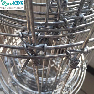 2.8mm <b>Wire</b> <b>Mesh</b> Fence for Grassland Farming Fencing Fixed Knot Weave Galvanized High Tensile Cattle Fence 4ft 5ft 3ft - Product Image 1