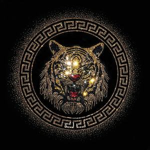 Motivo Termoadesivo di Lusso con Teschio in Strass, Logo Personalizzato in Cristallo per Magliette - Product Image 2