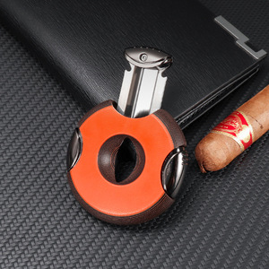 Cigar Cutters Round Stainless Steel Portable Gift Box For Cigar Accessories - Product Image 2