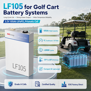 EVE Manufacturers LF105 Lifepo4 105ah Grade a <strong>DE</strong> STOCK CE IEC UN38.3 Lifepo4 Battery for Electric Golf Carts - Product Image 2