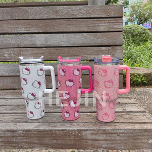 2024 Hot Selling Wholesale Cartoon Double-Layer 304 Stainless Steel 40 oz Large Capacity 6-12 Hours Thermal Insulation - Product Image 2