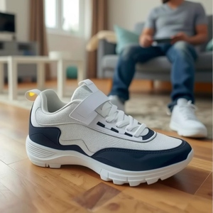 Factory <strong>Baseball</strong> Shoes Rubber Black and White Spring Custom Metal Spike <strong>Baseball</strong> <strong>Cleats</strong> for <strong>Men</strong> - Product Image 4