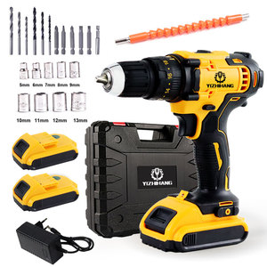 Taladro Inalámbrico F FDZ-17 21v con Batería de Iones de Litio, Juego de Herramientas Eléctricas con Destornillador, Taladro de Impacto con Motor sin Escobillas - Product Image 6