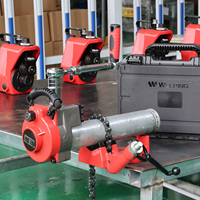 Machine à rouler les tuyaux compacte de haute précision brevetée Welping RG-4M, 1 1/4"-6" avec un rayon de travail minimum de 90 mm