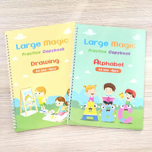 Cahier <span class=keywords><strong>de</strong></span> calligraphie en anglais, taille A4, pour enfants, modè<span class=keywords><strong>le</strong></span> - Product Image 3