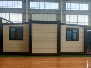 บ้านคอนเทนเนอร์เหล็กแบบขยายได้ขนาด 20 ฟุต 40 ฟุต ได้รับการรับรองมาตรฐาน CE ออกแบบทันสมัย ปกป้องสิ่งแวดล้อม เคลื่อนย้ายได้ เหมาะสำหรับโรงแรมและสำนักงาน - Product Image 2