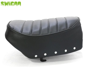 Siège allongé en cuir haute performance, <span class=keywords><strong>selle</strong></span> améliorée pour Honda Z50 Z50J <span class=keywords><strong>50CC</strong></span> Mini Trail Monkey Bike - Product Image 4