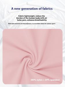 Blouse de sport pour filles 30D Spin légère respirante à bretelles fendues ample décontractée à manches courtes 33212 pour l'été Yoga nu Enfants - Product Image 4