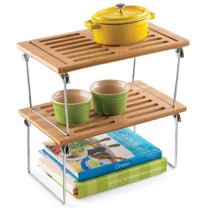 Bamboo Wooden Kitchen <b>Dish</b> Drainer Rack - Product Image 4