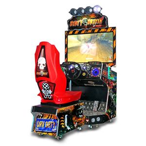 Máquina de Juego de Simulador de Carreras Arcade para Interiores, Operada con Monedas, con Construcción Metálica y 1 Año de Garantía - Product Image 1