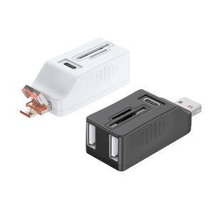 Sản phẩm mới mô hình kép USB-A Loại C để đa chức năng 5-in-1 <span class=keywords><strong>combo</strong></span> SD/TF Đầu Đọc Thẻ với USB 3.0 truyền dữ liệu Cổ Phiếu có sẵn - Product Image 1