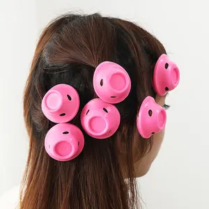 Wholesale hair care accessories roller-2020 Newest Magic Soft Diy Hairstyle Silicone Hair Curlers Rollers Tool Hair Accessories Rollers