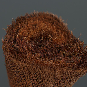 Brosse à thé en poils de coco brun, grande taille, faite à la main, pour le nettoyage des bols de Kung Fu, usage domestique - Product Image 4