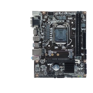Carte mère d'ordinateur de bureau H310 MicroATX avec socket LGA1151, prend en charge les processeurs de 8e ou 9e génération, 32 Go de mémoire DDR4, ports USB 3.0, nouveau produit - Product Image 1