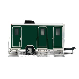 Remorque toilettes portables, remorque sanitaire écologique et durable pour camping, extérieur, toilettes publiques pour appartements et immeubles de bureaux - Product Image 5