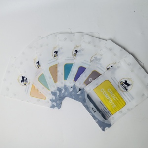 Sacs à fermeture éclair personnalisés à faible MOQ avec fenêtre transparente pour aliments pour chiots, imprimés avec votre logo, pochettes d'emballage étanches - Product Image 2