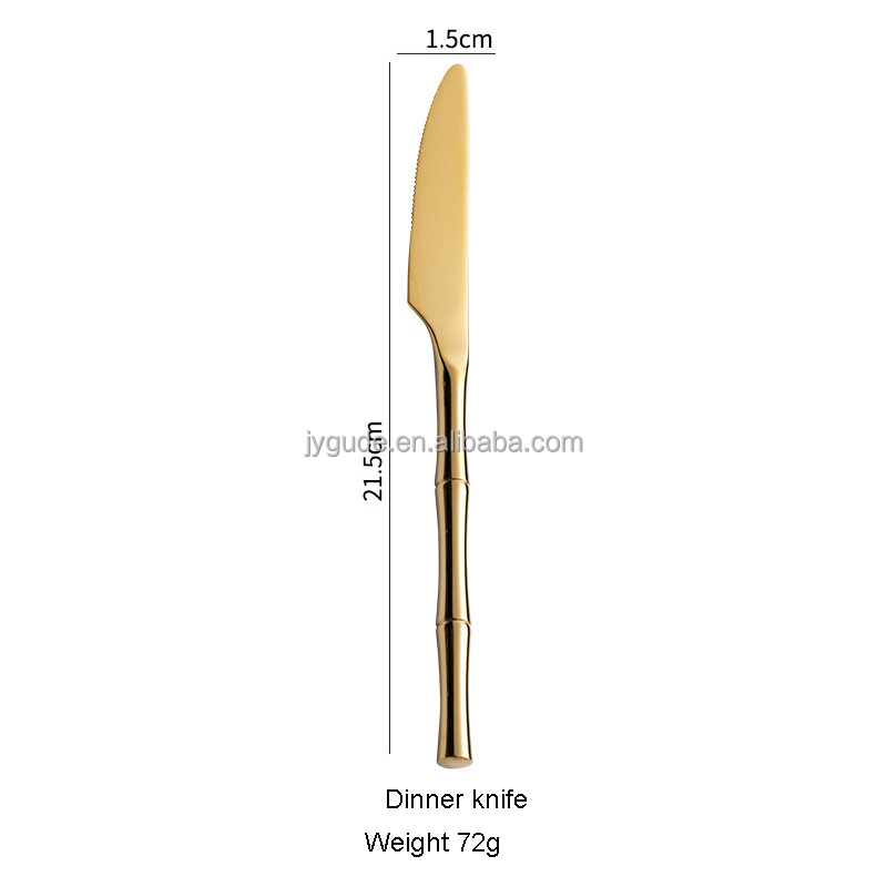 Gold-dinner knife