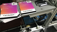 Machine d'impression de cartes de permis de conduire UV DOD haute résolution SMBPM-8 600 DPI pour la personnalisation des données de sécurité industrielle