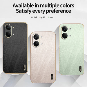 Étui de protection élégant en cuir électroplaqué Lichicase Premium pour vivo S60 T5 Pro IQOO 15T avec protection d'objectif - Product Image 2