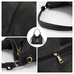 LOVEVOOK, bolso de diseñador clásico personalizado para mujer, bolsos de hombro, bolso de cuero PU, bolsos y monederos de lujo para mujer, bolsos Hobo - Product Image 4