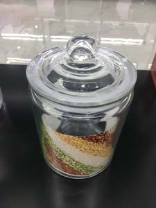モダンなガラス製食品保存容器、フリップトップ蓋付き、0.5/1ガロン、気密ガラスジャー、家庭用キッチン、新学期に最適 - Product Image 6
