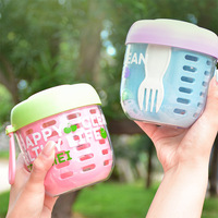 Bol à salade personnalisé, bol à fruits portable, pratique, moderne, simple, double couche, avec drain, pour la conservation, en plastique, pour le camping en extérieur