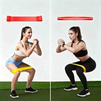 LEECORK Juego de 5 Bandas de Resistencia de Látex Profesionales de Alta Resistencia para Pilates, Fisioterapia y Yoga - Ecológicas