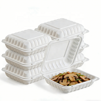 Boîtes à emporter en plastique PP de qualité supérieure pour la restauration rapide, livraison de nourriture, contenants jetables rapides