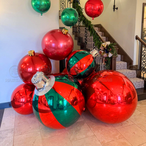 Esferas de Espejo Inflables Personalizadas, Bola Brillante Inflable, Globo Grande de PVC, Esfera de Espejo Cromada Inflable para Decoración de Bodas y Fiestas Navideñas - Product Image 5
