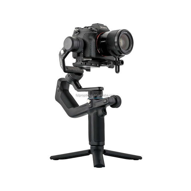 Feiyu SCORP Mini 3 Aixs All-in-1 Gimbal for Camera & Phone for Mirrorless, GoPro, Compact Camera, Phone Support Fill Light AI Tr