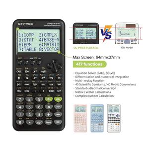 FX-911ES Plus calcolatrice 417 <span class=keywords><strong>funzioni</strong></span> PCB verde e materiali plastici ABS Design scientifico elegante - Product Image 2