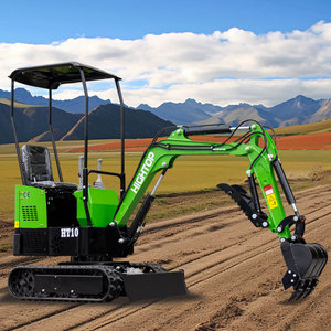 HT10B piccolo escavatore idraulico da <span class=keywords><strong>1</strong></span> tonnellata <span class=keywords><strong>Mini</strong></span> scavatore con motore Koop per giardino e fattoria - Product Image 6