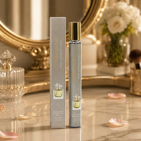 Coffret Cadeau Cylindre Brillant Teal Green Her & Him EDP Spray pour Anniversaire, Soirée Romantique, Sortie en Ville, Bar, Nuit en Amoureux