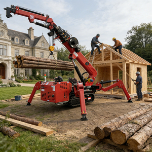 RST L079 CE Onaylı 3t 5t 8t 10 Ton 0.8m Genişlik Paletli Vinç Kaldırma Makinesi Elektrikli Mini Örümcek Vinç - Product Image 3