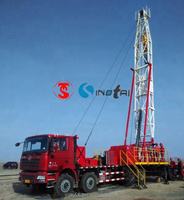 Plate-forme de forage 1000hp ZJ40 montée sur camion sur terre de service de forage de pétrole d'api