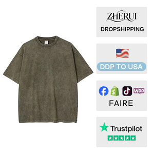 Camiseta de Manga Corta Lisa de Calidad Superior, Unisex, Estilo Urbano, Talla Grande - Product Image 2